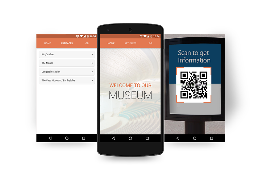 IoT app for museum lover