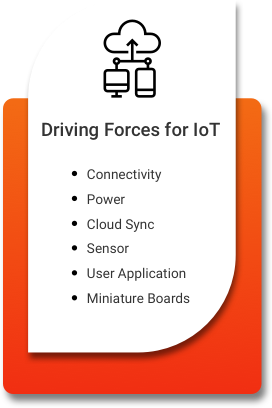 Driving forces for IoT