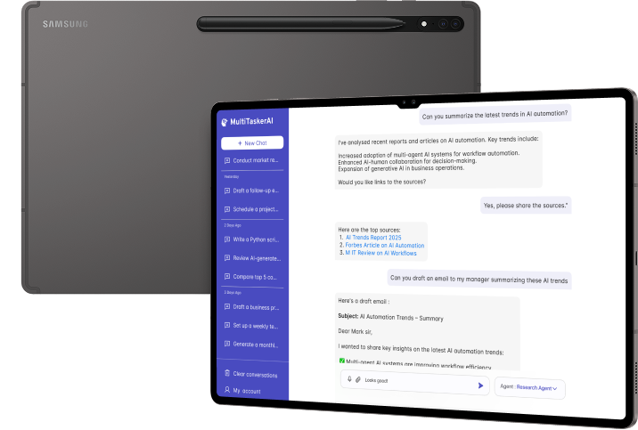 MultiTaskerAI solutions