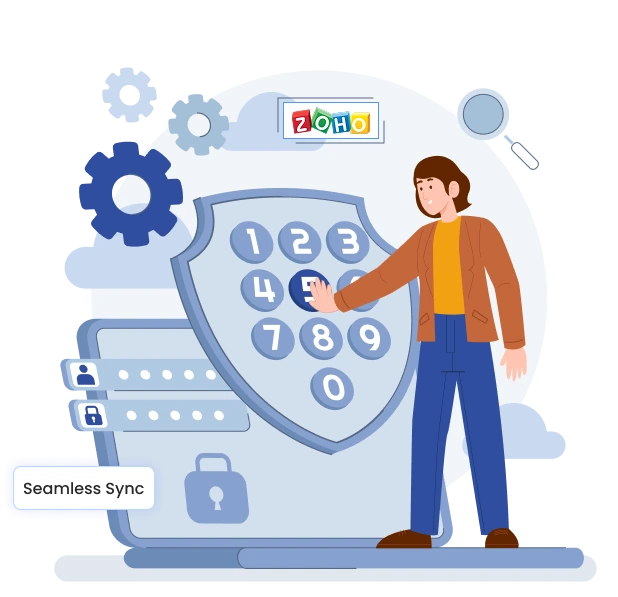 Number Sentry Zoho Integration overview